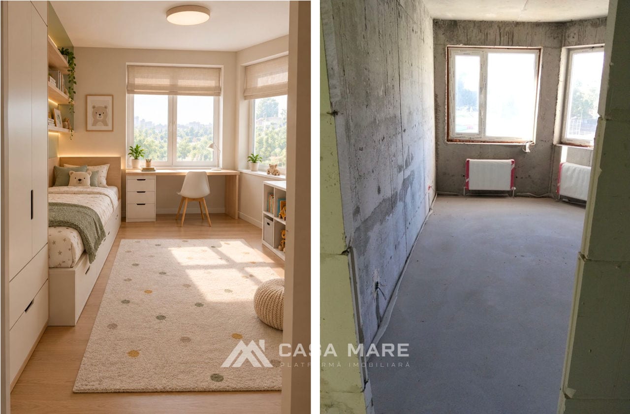 Apartament cu 2 camere, 68 m², Ciocana, Chișinău 2