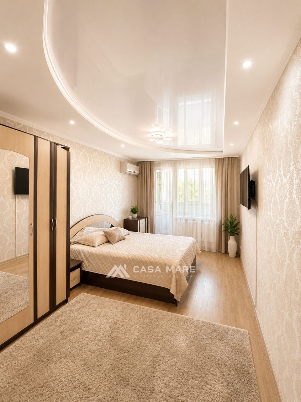 Apartament cu 3 camere, 75 m², 10 cartier, Bălți 1