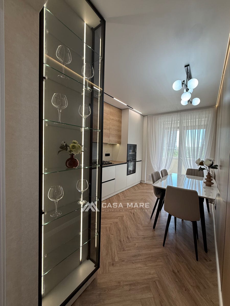 2-комнатная квартира, 73 м², Ботаника, Кишинёв 4