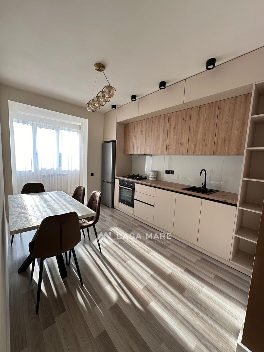 1-комнатная квартира, 53 м², Чеканы, Кишинёв 4