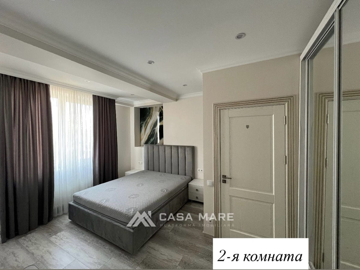 2-комнатная квартира, 72 м², Телецентр, Кишинёв 5