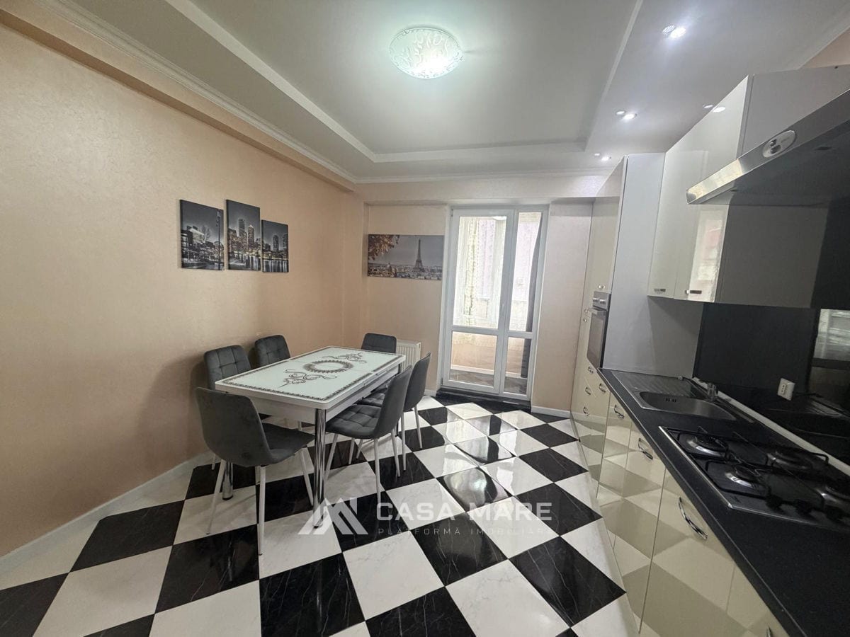 1-комнатная квартира, 51 м², Рышкановка, Кишинёв 2