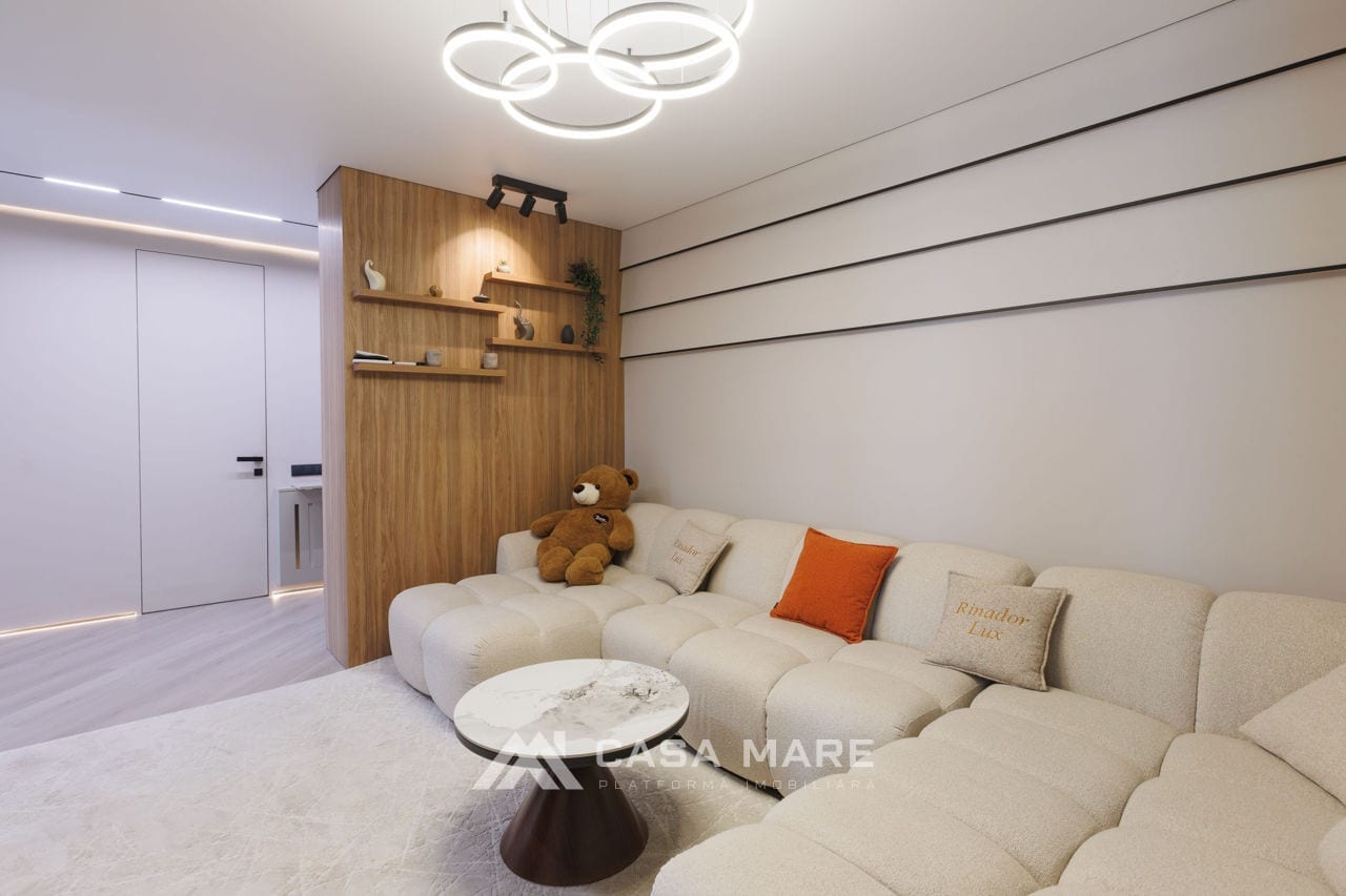 2-комнатная квартира, 78 м², Чеканы, Кишинёв 4