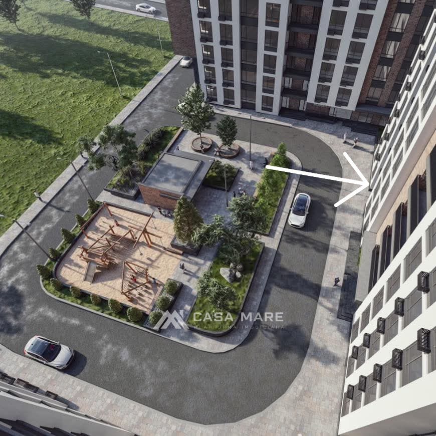 Apartament cu 1 cameră, 41 m², Durlești 5