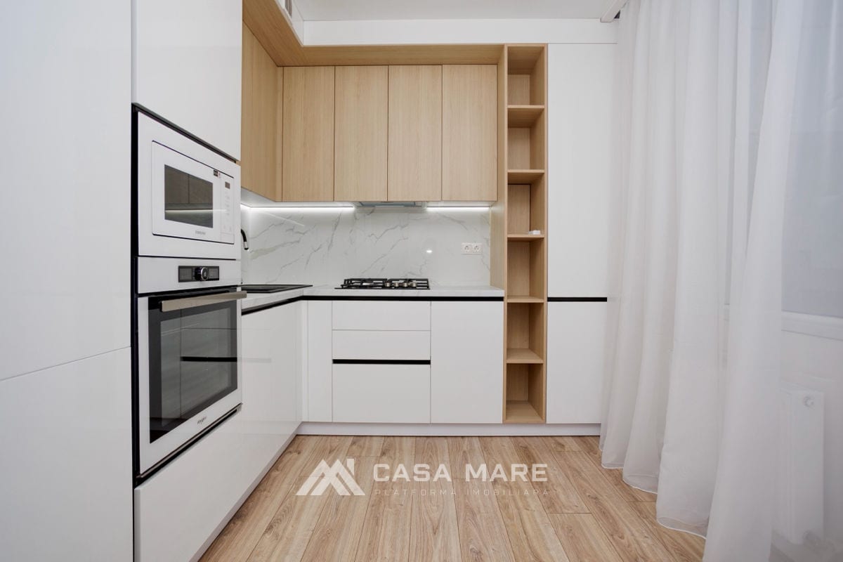 1-комнатная квартира, 46 м², Центр, Кишинёв 6