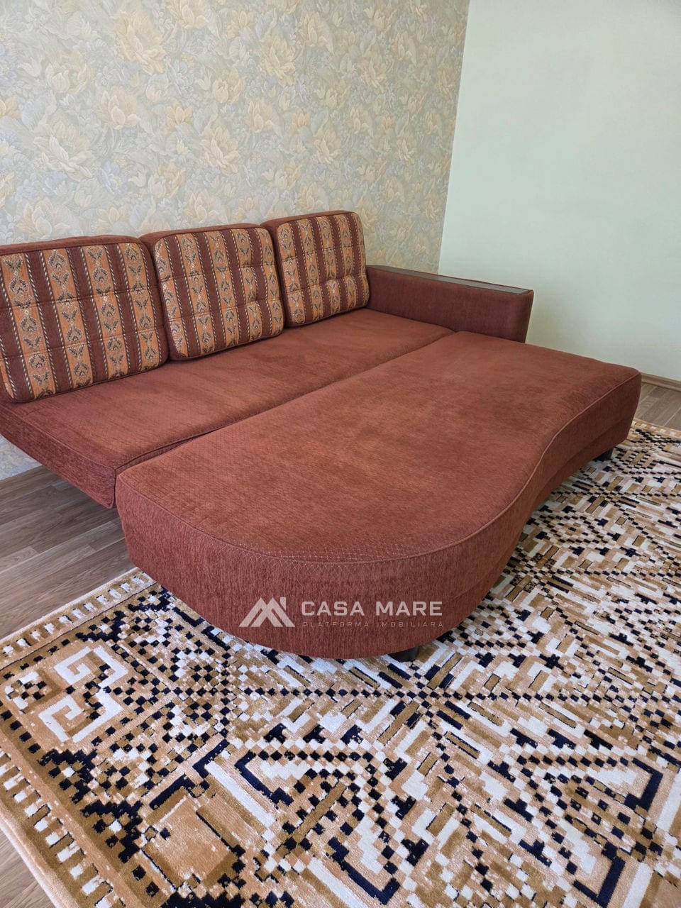 1-комнатная квартира, 45 м², Чеканы, Кишинёв 1
