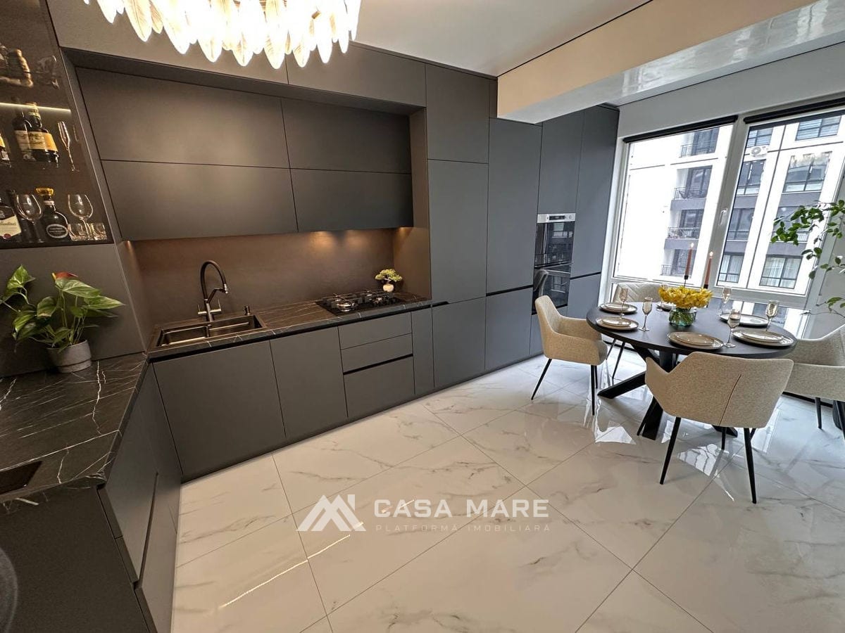 1-комнатная квартира, 57 м², Скулянка, Кишинёв 5