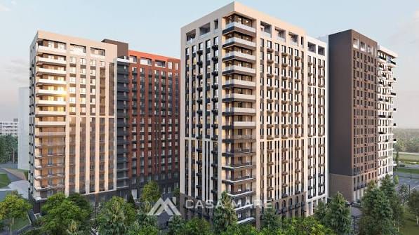 Apartament cu 3 camere, 109 m², Râșcani, Chișinău 1