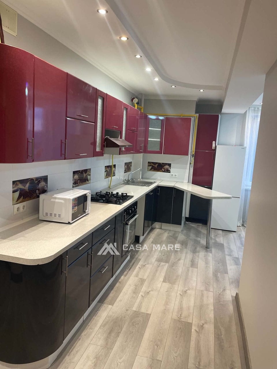 Apartament cu 2 camere, 68 m², Râșcani, Chișinău 2
