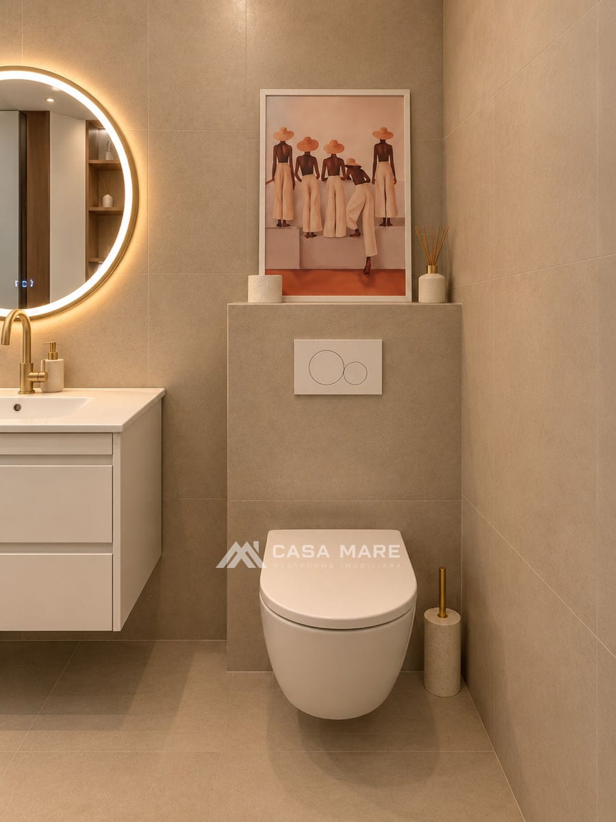 Apartament cu 1 cameră, 54 m², Buiucani, Chișinău 7