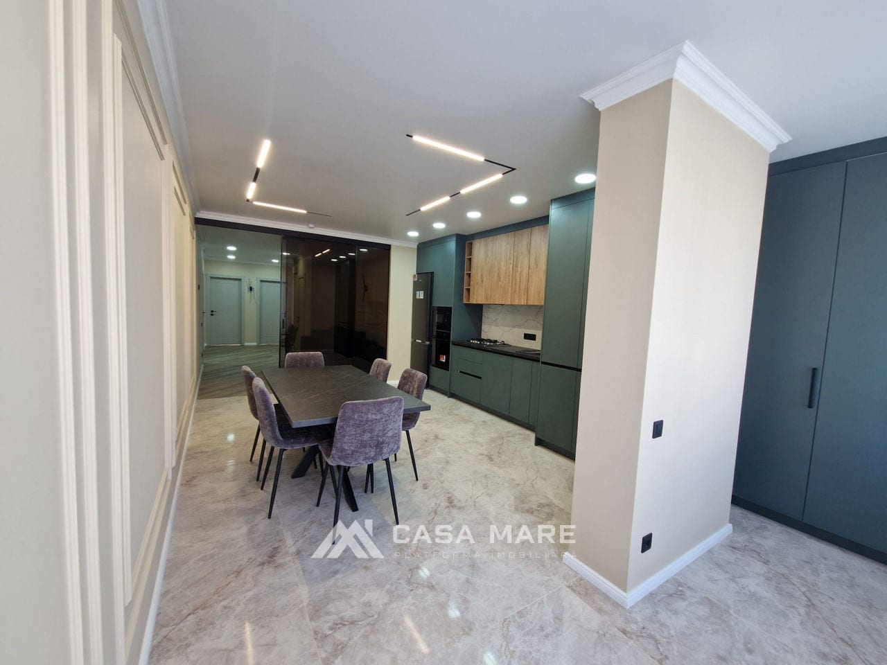 3-комнатная квартира, 87 м², Буюканы, Кишинёв 2
