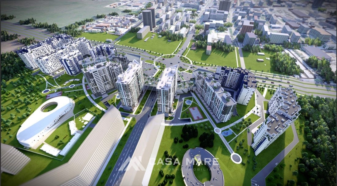 1-комнатная квартира, 47 м², Старая Почта, Кишинёв 4
