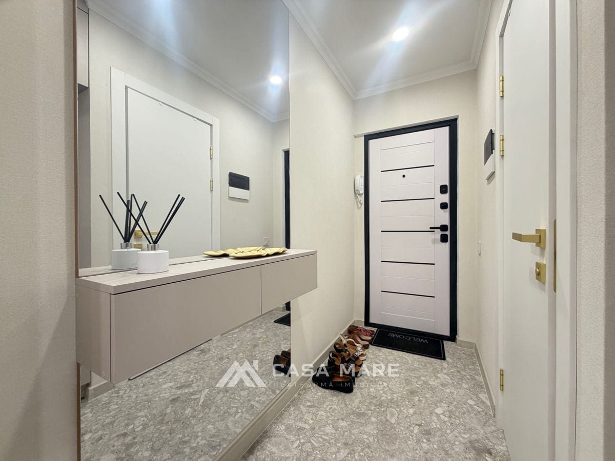 2-комнатная квартира, 50 м², Ботаника, Кишинёв 10