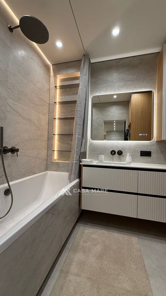 2-комнатная квартира, 70 м², Рышкановка, Кишинёв 9