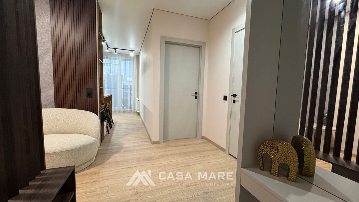 Apartament cu 1 cameră, 43 m², Durlești 6