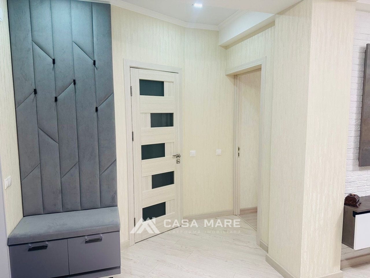 1-комнатная квартира, 53 м², Чеканы, Кишинёв 8