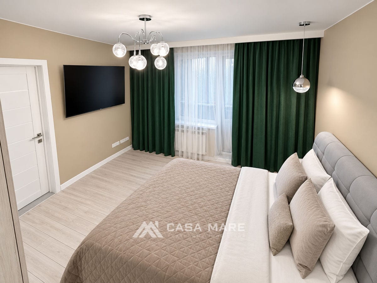 Apartament cu 2 camere, 52 m², Centru, Chișinău 2
