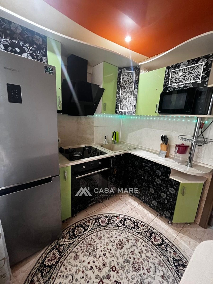 2-комнатная квартира, 48 м², 8 cartier, Bălți 5
