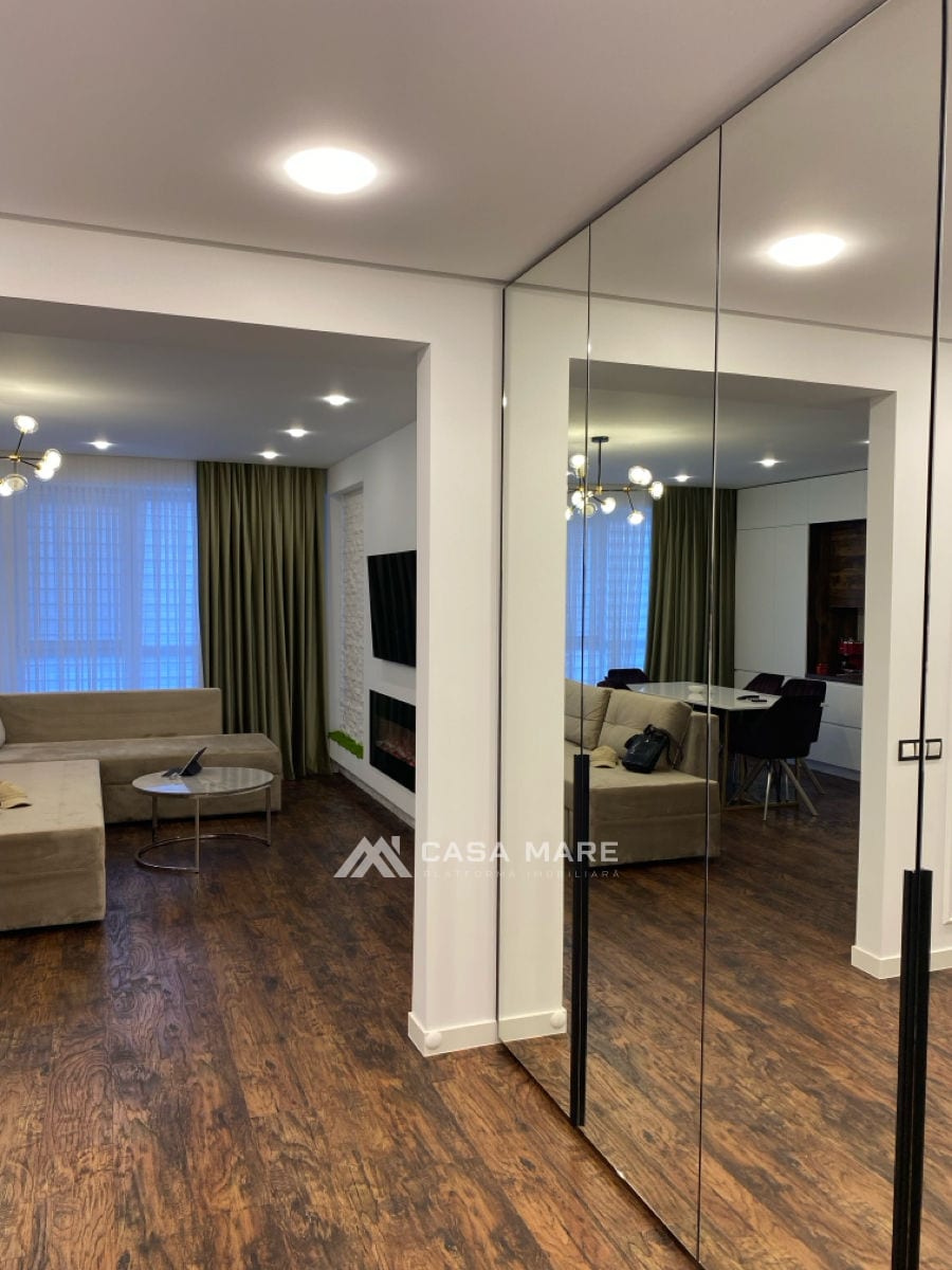 2-комнатная квартира, 75 м², Ботаника, Кишинёв 4