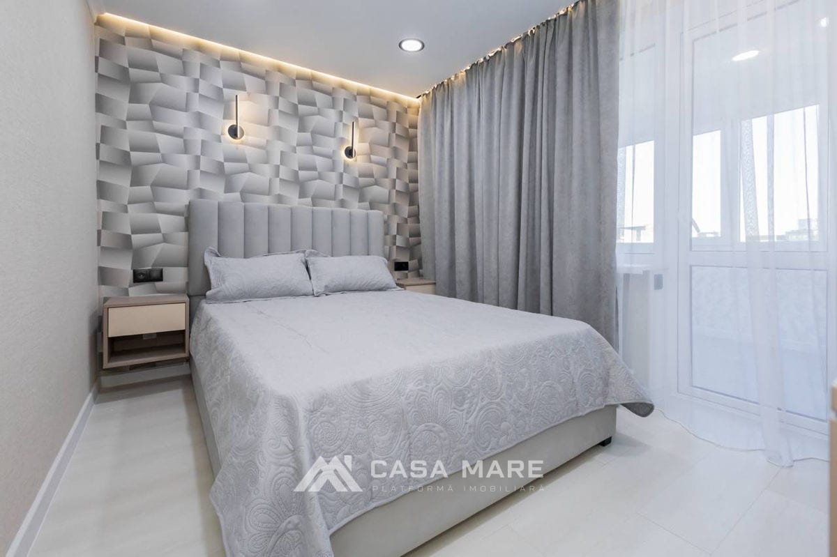 2-комнатная квартира, 52 м², Чеканы, Кишинёв 3