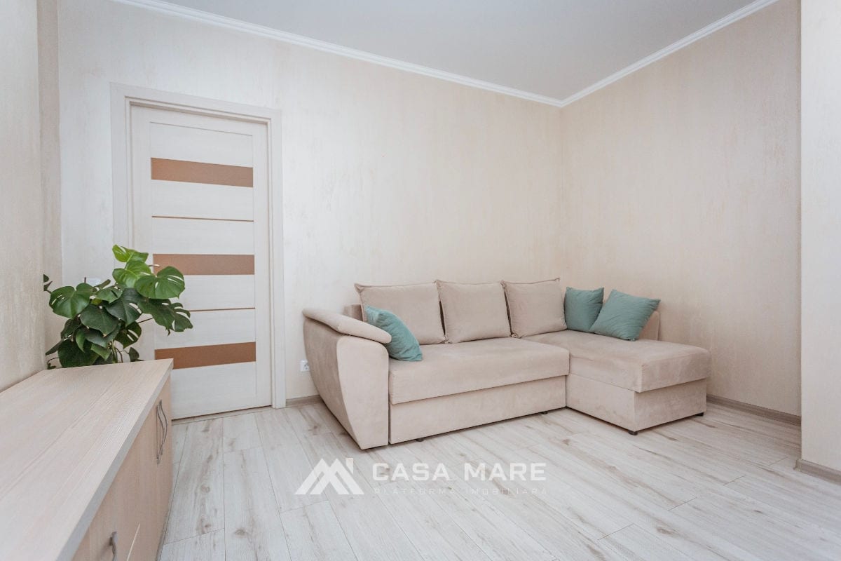 2-комнатная квартира, 65 м², Ботаника, Кишинёв 7