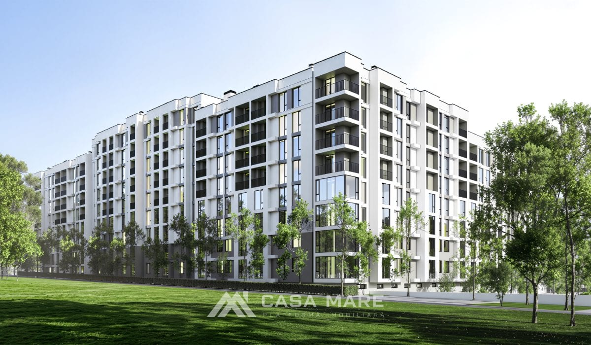 Apartament cu 1 cameră, 45 m², Durlești 1