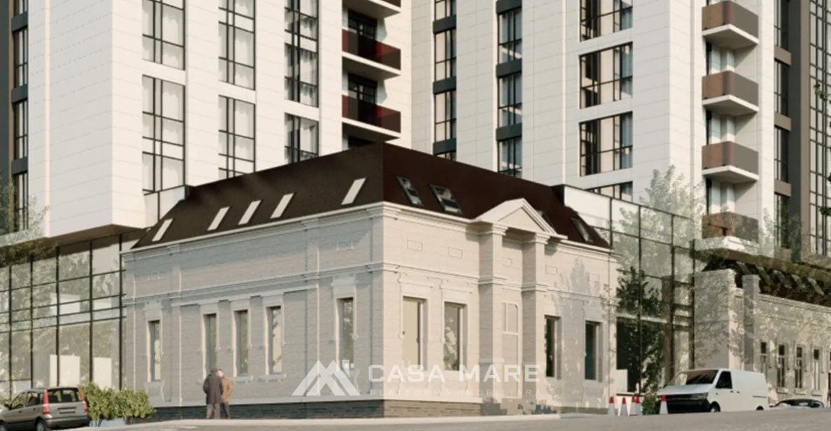 3-комнатная квартира, 89 м², Центр, Кишинёв 1