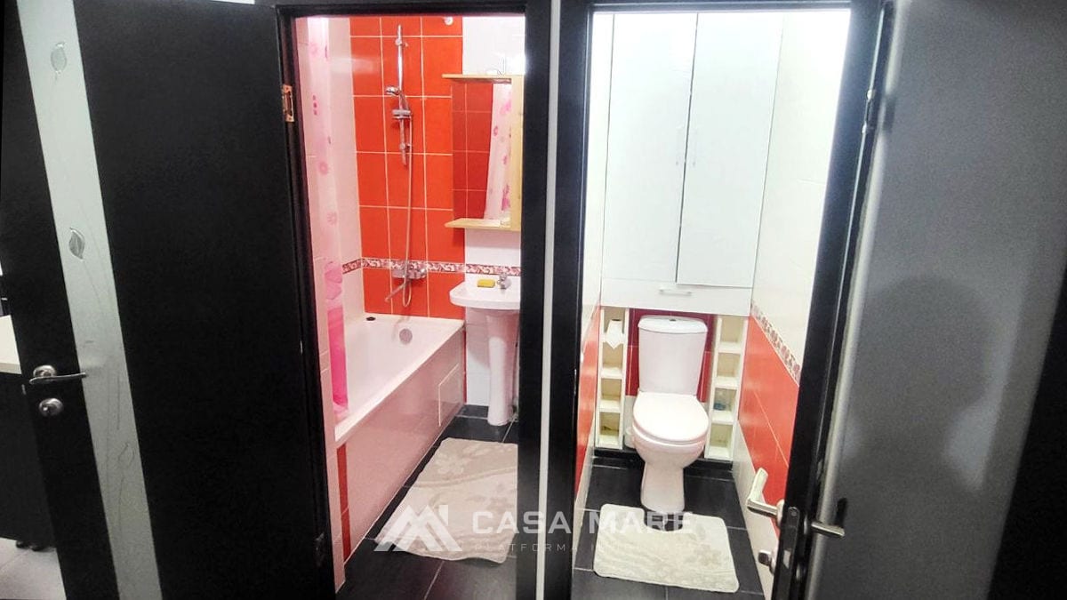 1-комнатная квартира, 50 м², Буюканы, Кишинёв 7