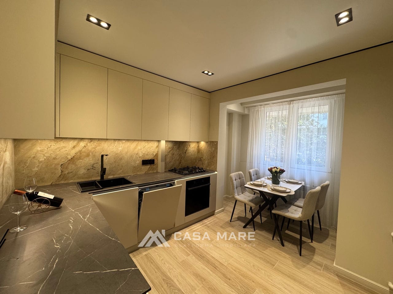 3-комнатная квартира, 68 м², Ботаника, Кишинёв 3