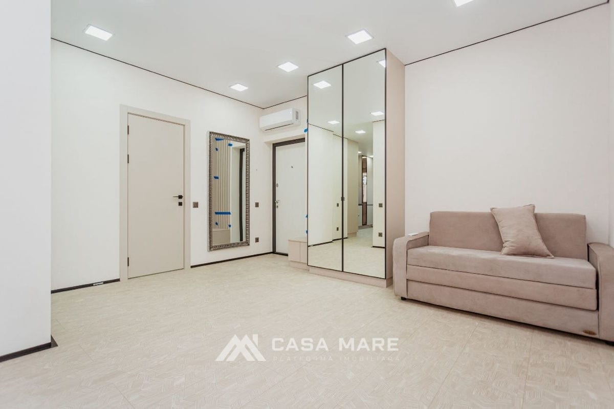 2-комнатная квартира, 55 м², Ботаника, Кишинёв 5