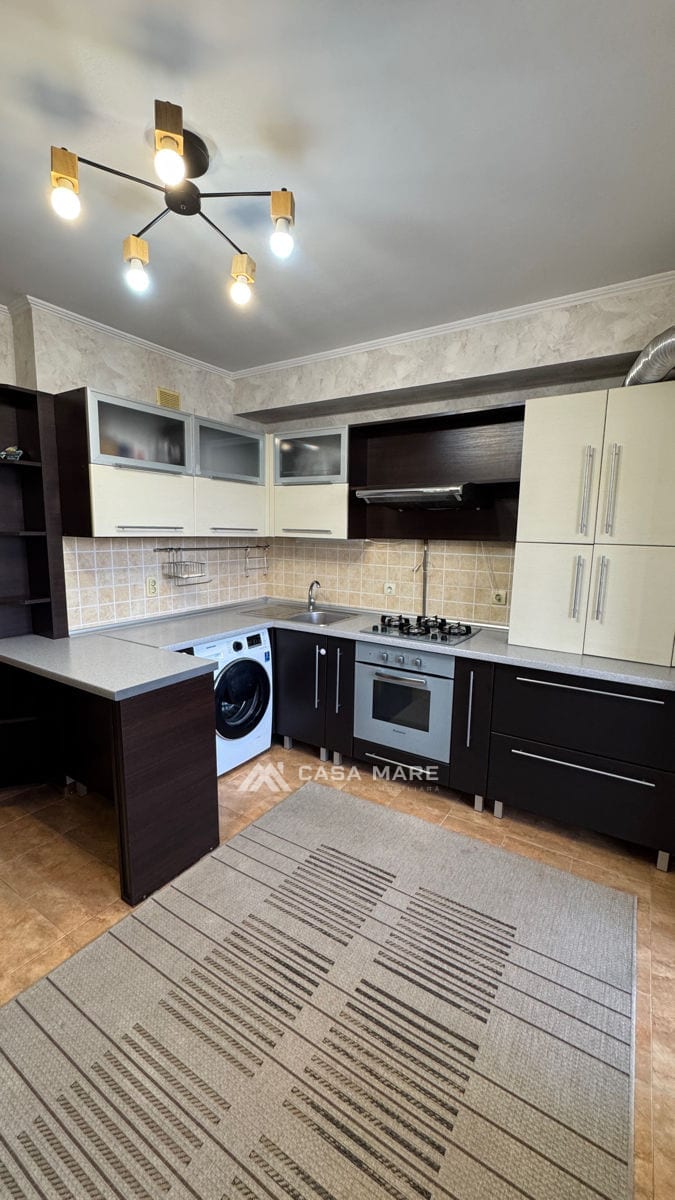 2-комнатная квартира, 72 м², Рышкановка, Кишинёв 1