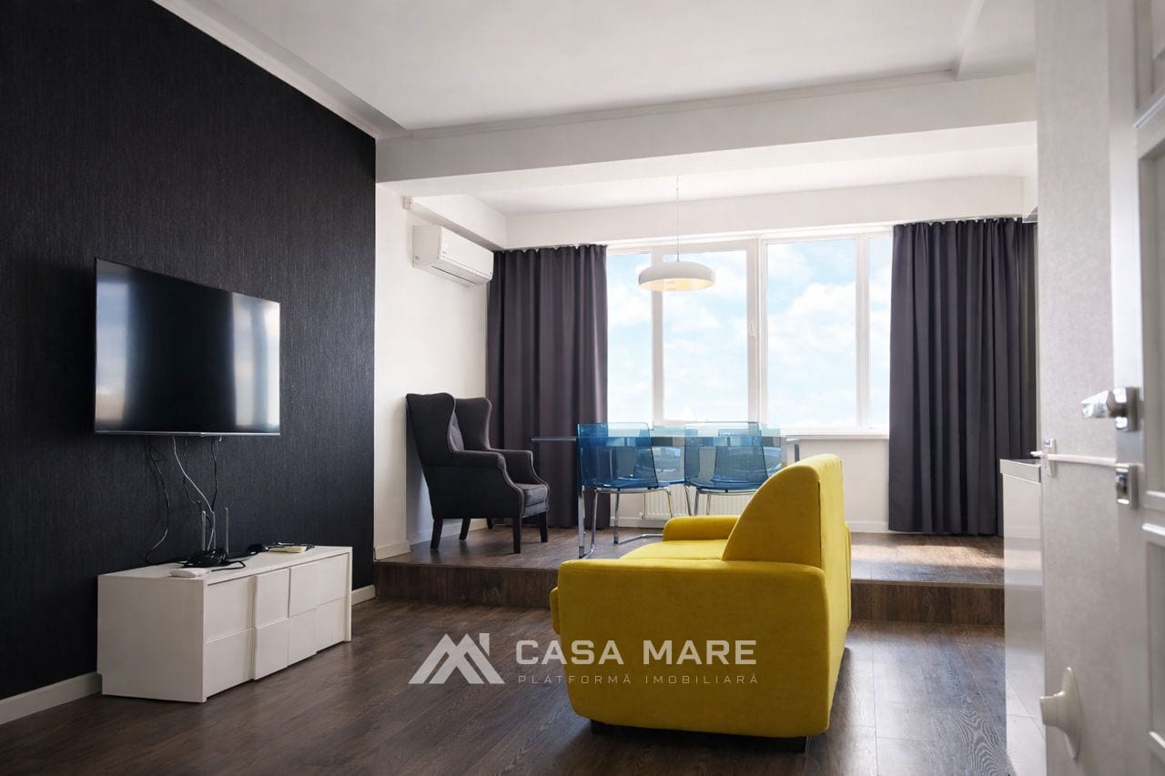 2-комнатная квартира, 81 м², Центр, Кишинёв 1