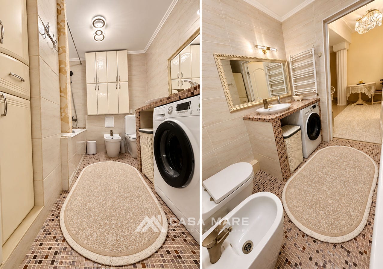 2-комнатная квартира, 87 м², Чеканы, Кишинёв 7