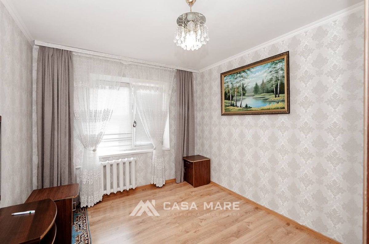 2-комнатная квартира, 55 м², Чеканы, Кишинёв 4
