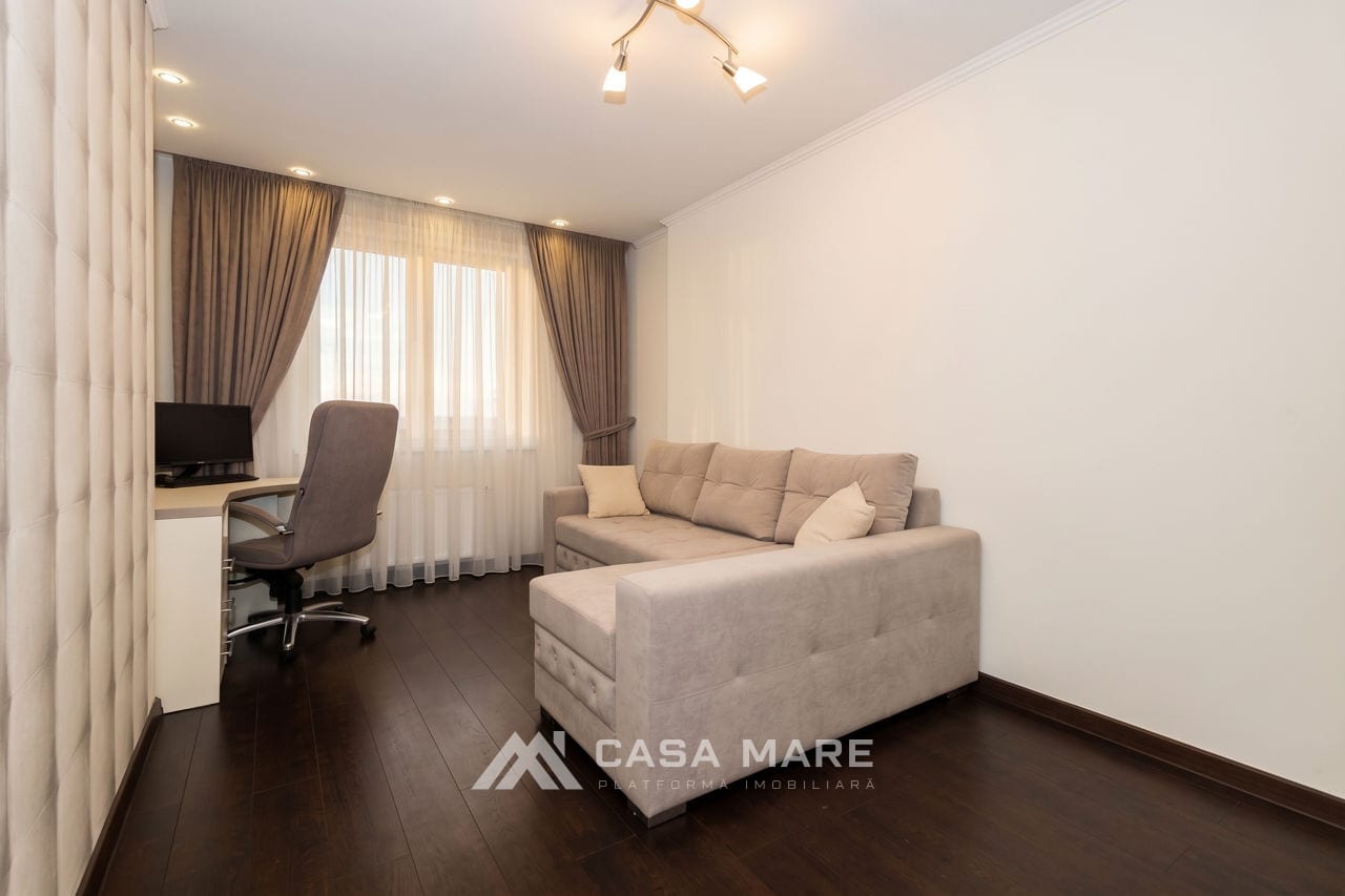 3-комнатная квартира, 111 м², Ботаника, Кишинёв 5