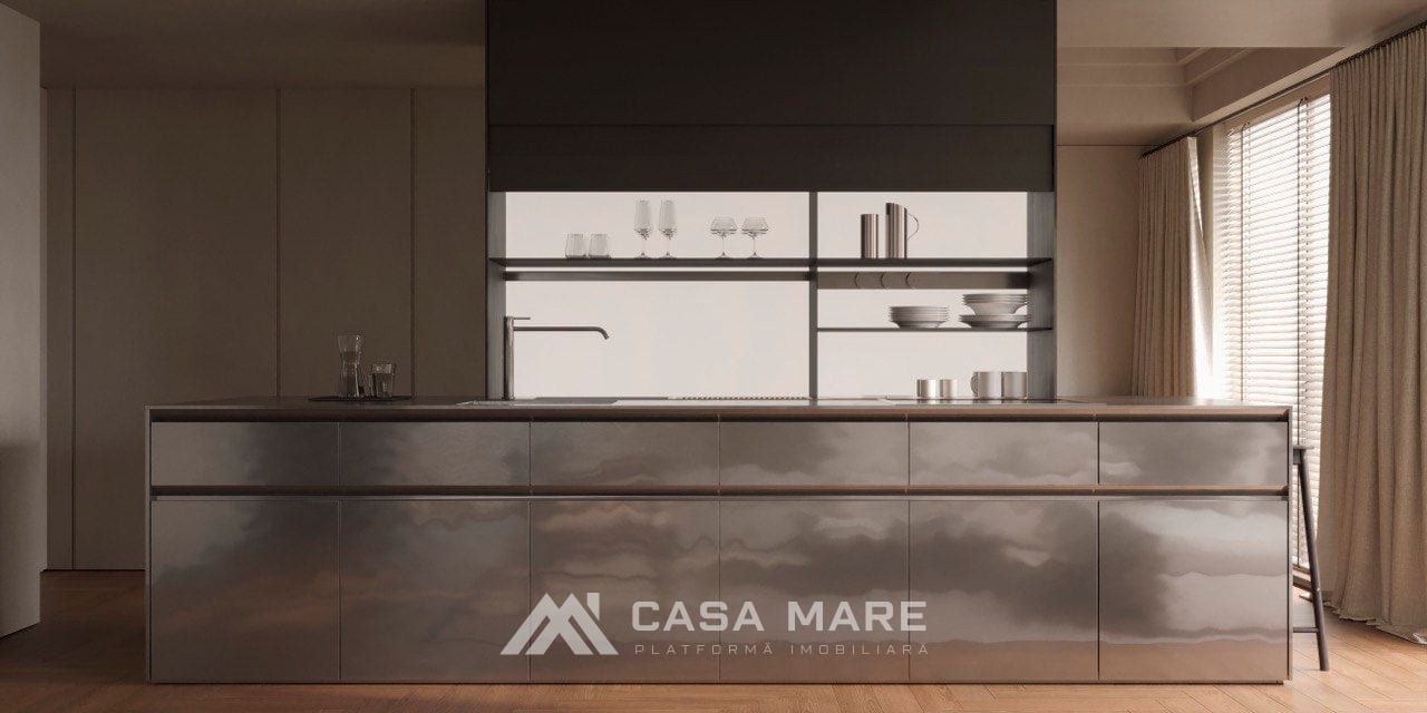 Apartament cu 2 camere, 77 m², Buiucani, Chișinău 2