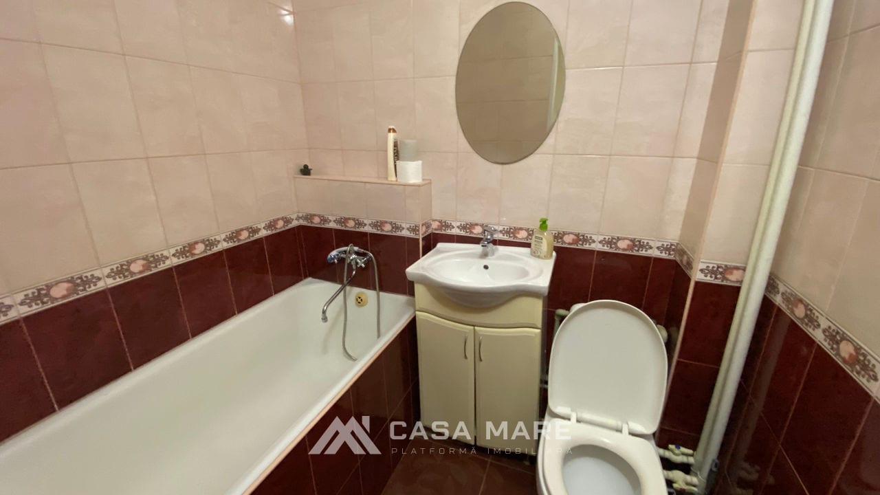 1-комнатная квартира, 40 м², Рышкановка, Кишинёв 5
