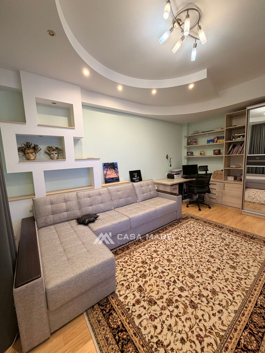 3-комнатная квартира, 114 м², Рышкановка, Кишинёв 13