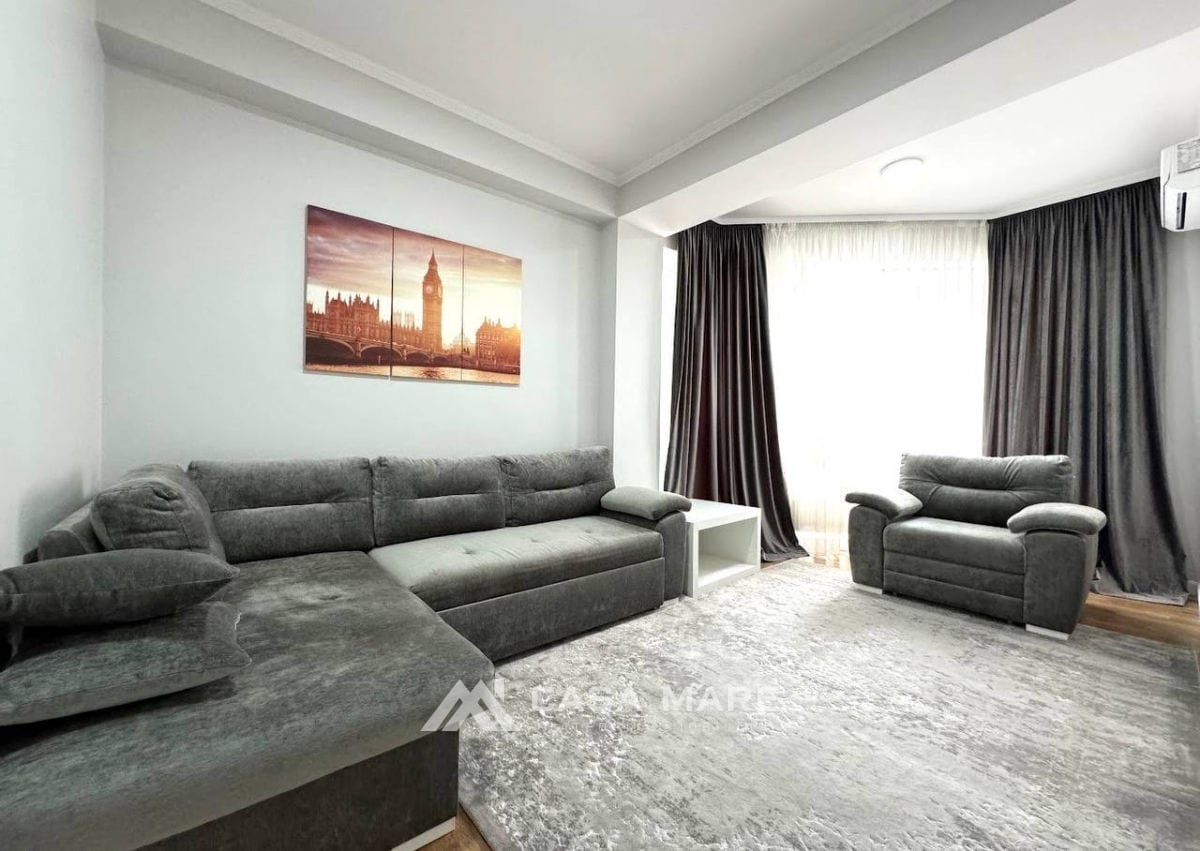2-комнатная квартира, 70 м², Центр, Кишинёв 3