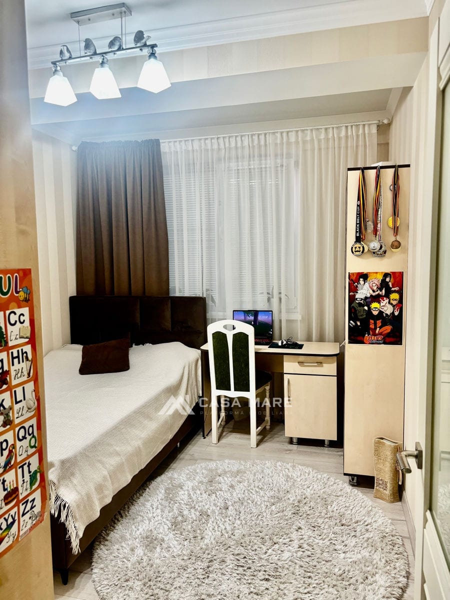 Apartament cu 3 camere, 74 m², Stăuceni 6