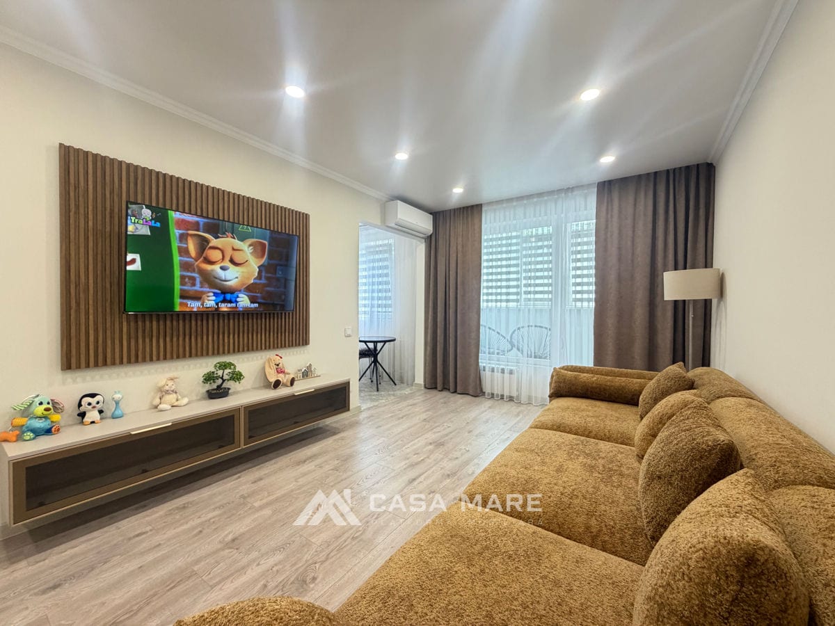 2-комнатная квартира, 50 м², Ботаника, Кишинёв 5
