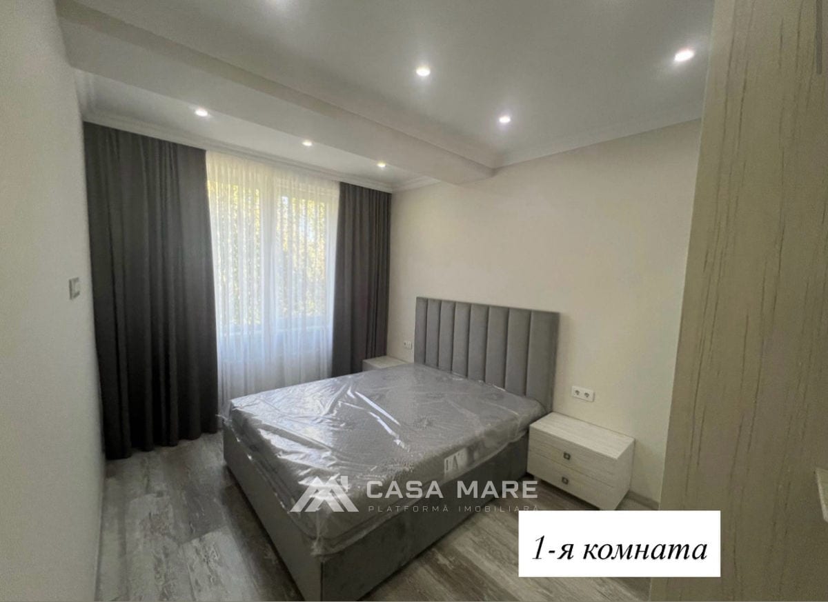 2-комнатная квартира, 72 м², Телецентр, Кишинёв 4