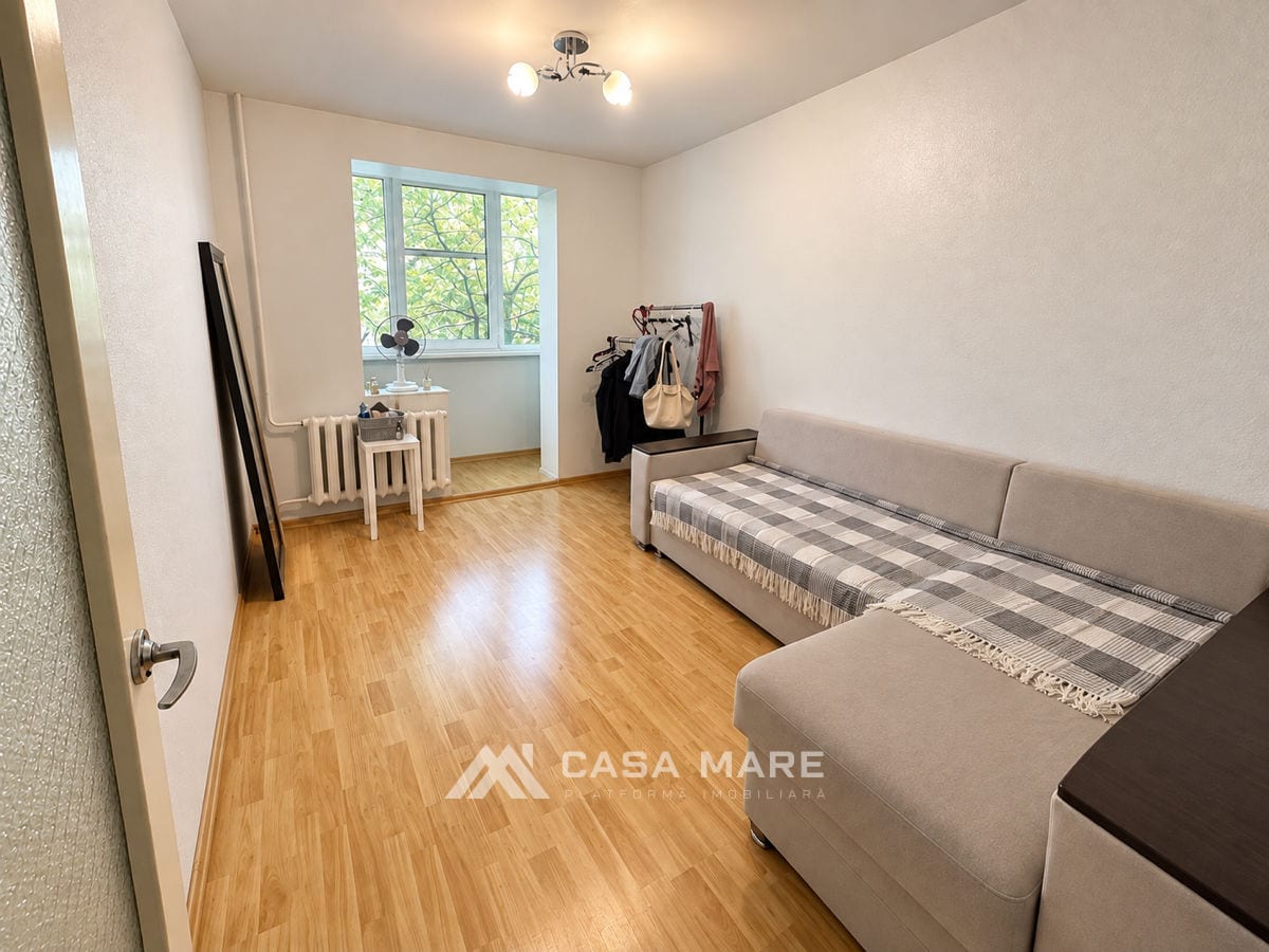 3-комнатная квартира, 70 м², Ботаника, Кишинёв 2