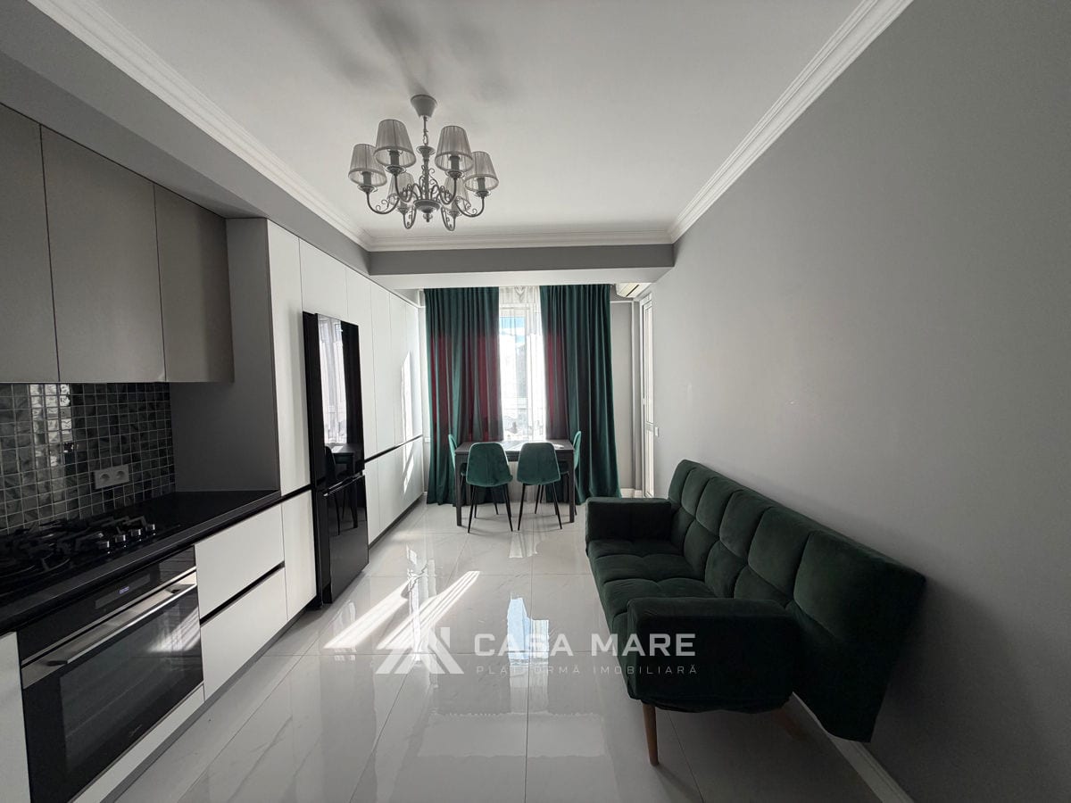 1-комнатная квартира, 51 м², Буюканы, Кишинёв 1