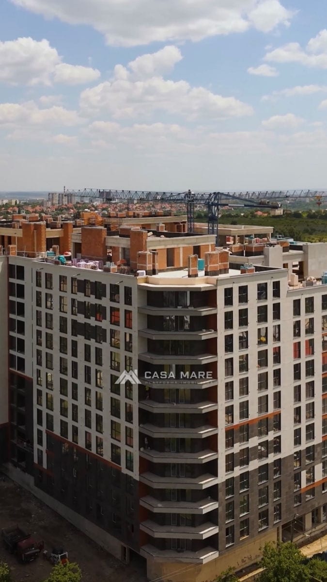 1-комнатная квартира, 52 м², Телецентр, Кишинёв 1