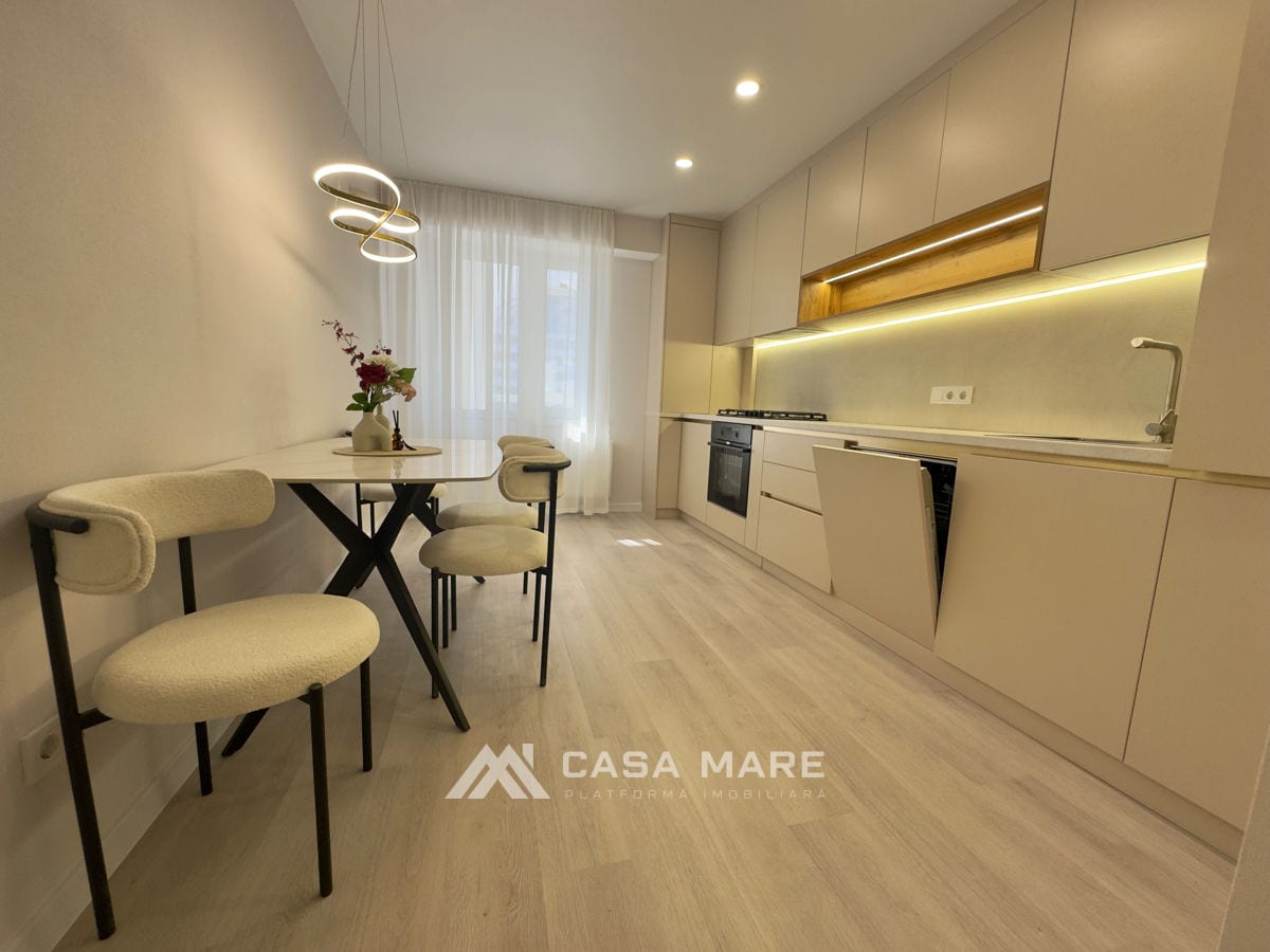 1-комнатная квартира, 46 м², Чеканы, Кишинёв 6