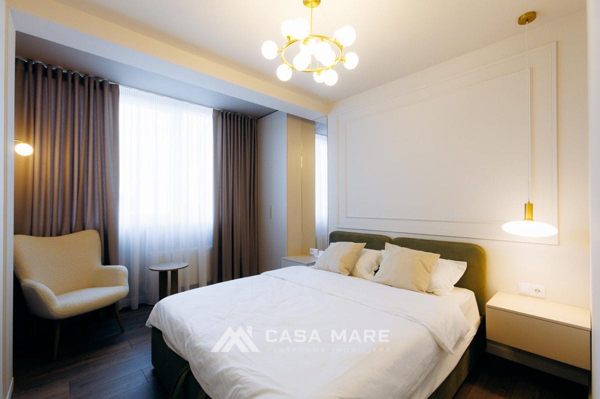 Apartament cu 2 camere, 54 m², Râșcani, Chișinău 2