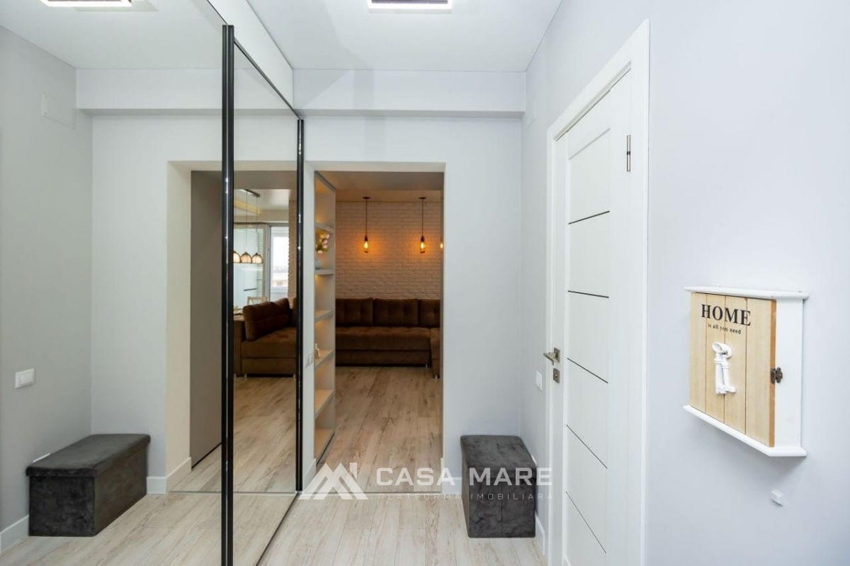 Apartament cu 2 camere, 50 m², Buiucani, Chișinău 9