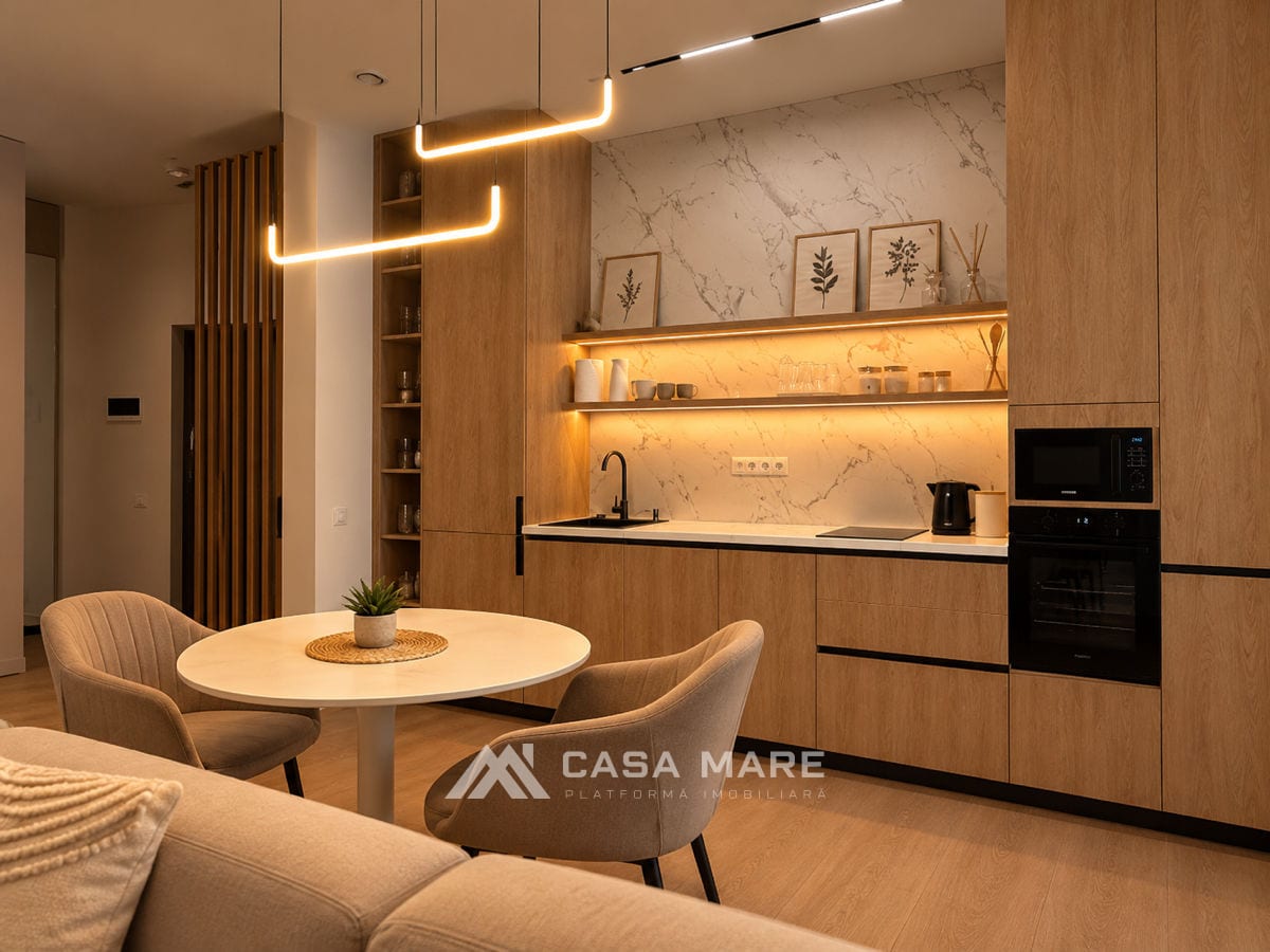 Apartament cu 1 cameră, 54 m², Buiucani, Chișinău 3