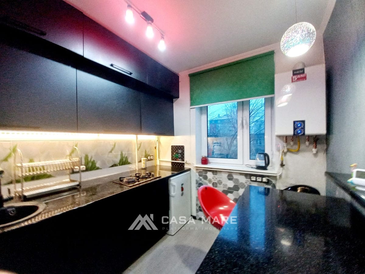 2-комнатная квартира, 50 м², Телецентр, Кишинёв 5